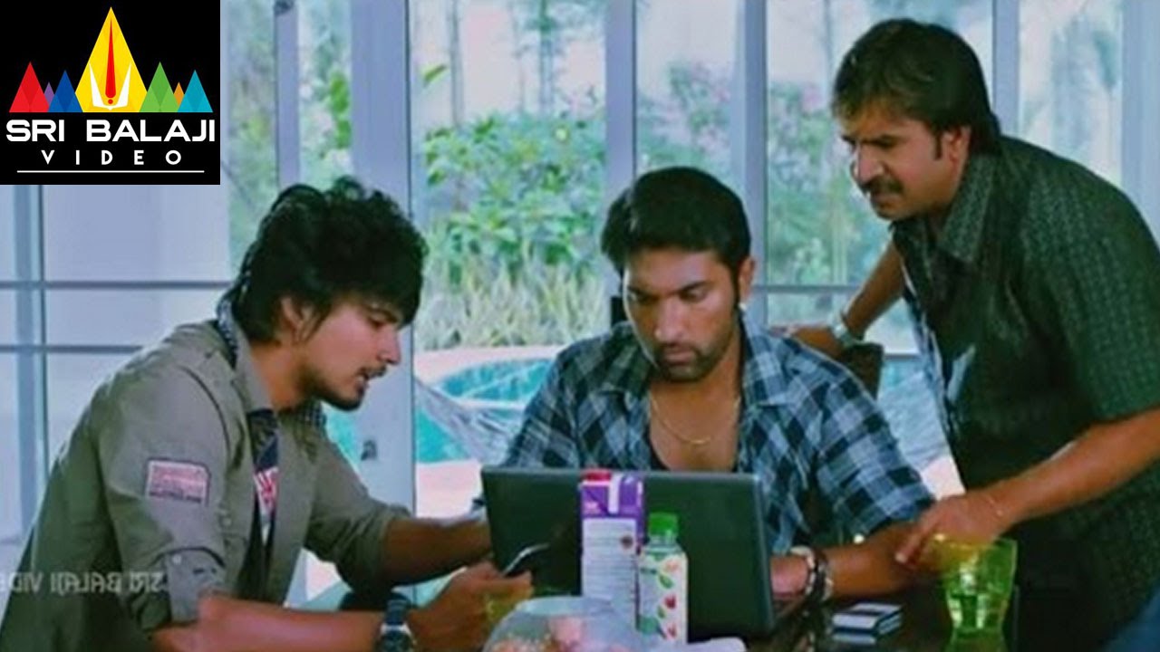 Race Movie Srinivas and Jackle Comedy in Phone | Vikram, Karthik, Nikitha | Sri Balaji Video