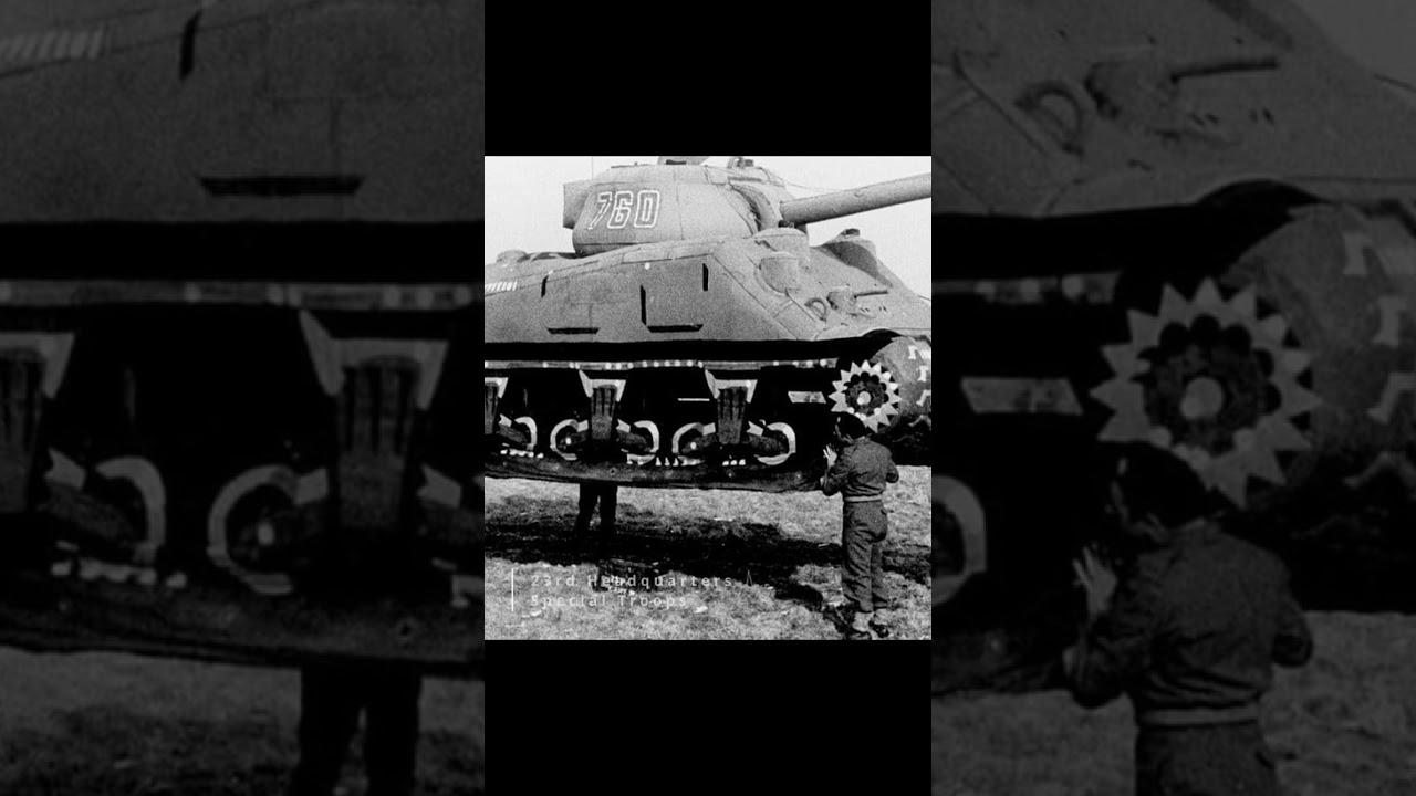 During World War II, a phantom army was created to deceive the Nazis