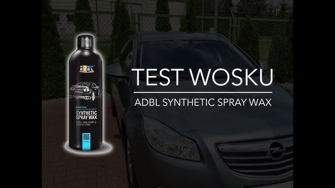 Wosk syntetyczny szybki - ADBL Synthetic Spray Wax 1l • cena • opinie