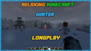 Minecraft - Relaxing Winter Longplay (Relax, Study, Sleep) [No Commentary] screenshot 4