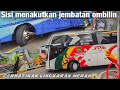 SISI MENAKUTKAN JEMBATAN OMBILIN BAGI PARA DRIVER BUS PADANG JAKARTA, TIKUNGAN TAJAM OMBILIN