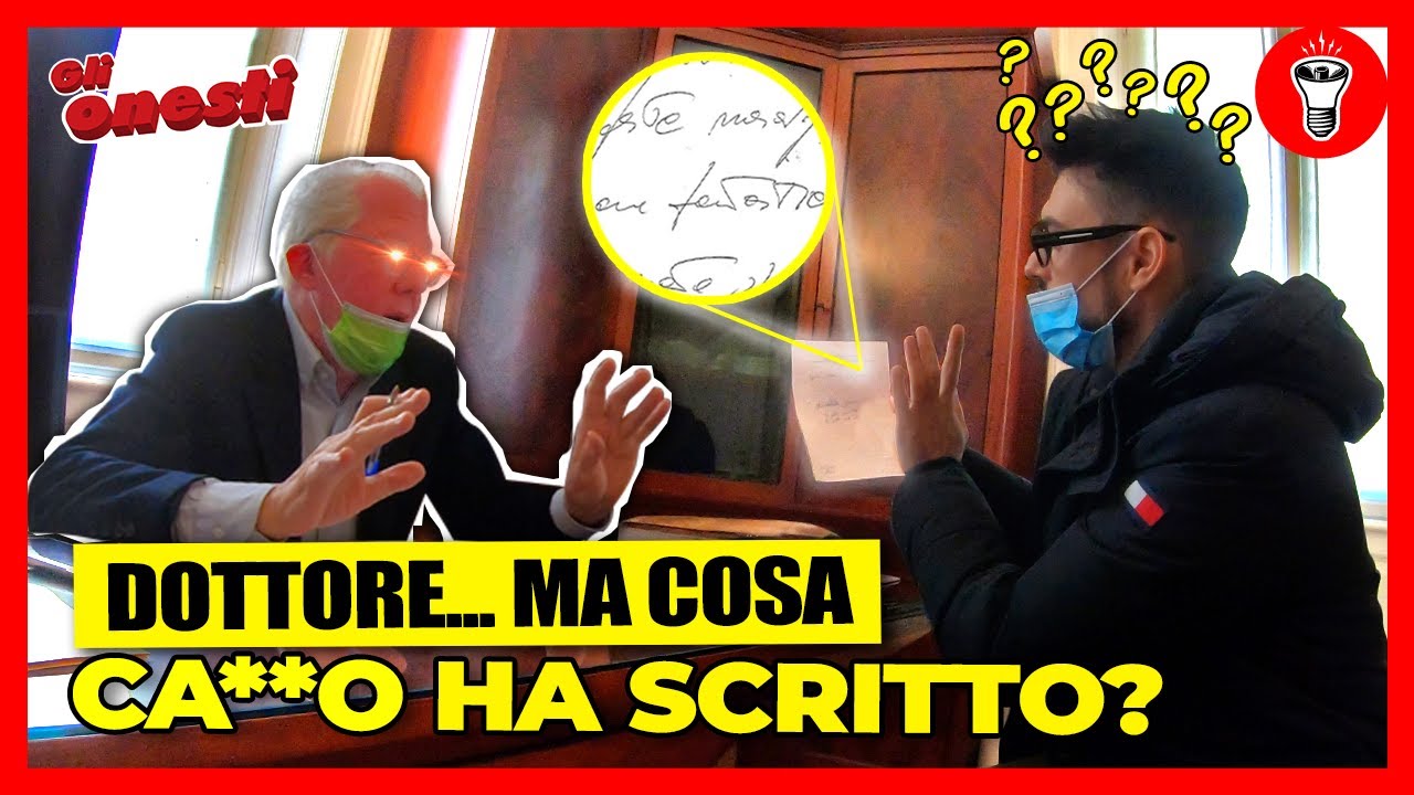 Dottore, ONESTAMENTE non si capisce NULLA - Gli Onesti EP. 9 - [Candid Camera] - theShow