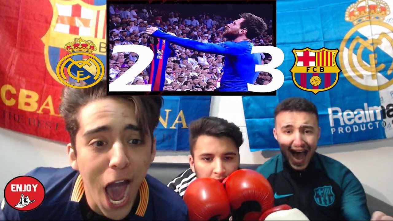 LIONEL MESSI HUMILIATES REAL MADRID IN EL CLASICO 2-3 - FANS REACTION