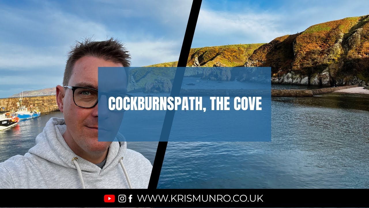 Cockburnspath Cove in 4K: A Serene Coastal Escape