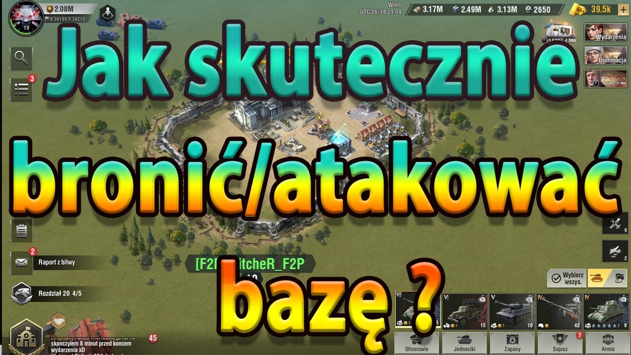 Warpath 7.3 - Jak atakować bazę przeciwnika?