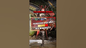 ⬆️ Predecessor V1.8 Patch Notes (Champion Nerfs) ❌ 📝 #predecessor #moba #predecessorgame