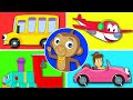 Мы в машине - песня о машине | Мультфильмы для малышей | HooplaKidz песенки для детей