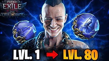 LIGHTNING GOD MONK Leveling Build (100% Campaign to lvl80)  | PoE2 0.3