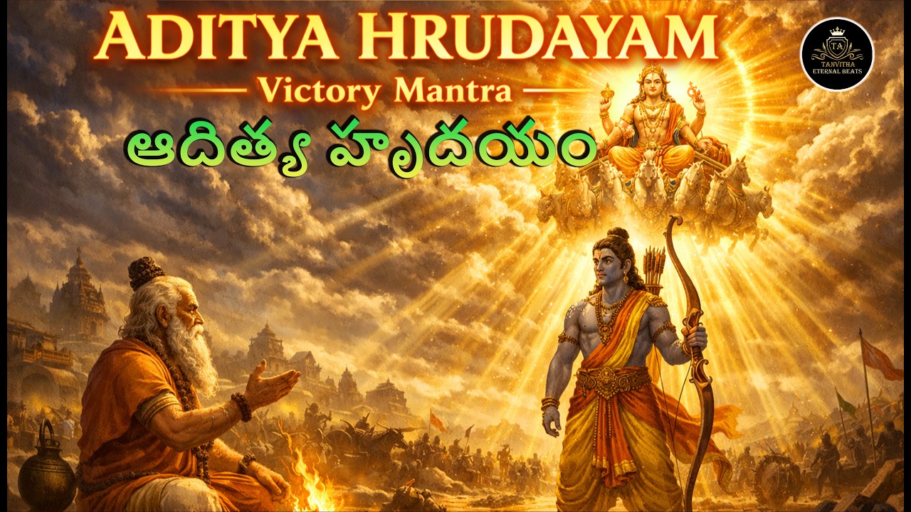 Aditya Hrudayam Stotram | ఆదిత్య హృదయం |  Powerful Surya Bhagavan mantra for Success & Health |