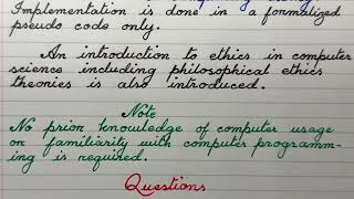 Objectives | Computing concepts | Computer Science | Computer Engineering