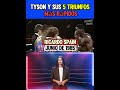 TOP 5 PELEAS DE TYSON #boxeo #boxeomexicano #boxing #boxeomundial #nocaut #knockout