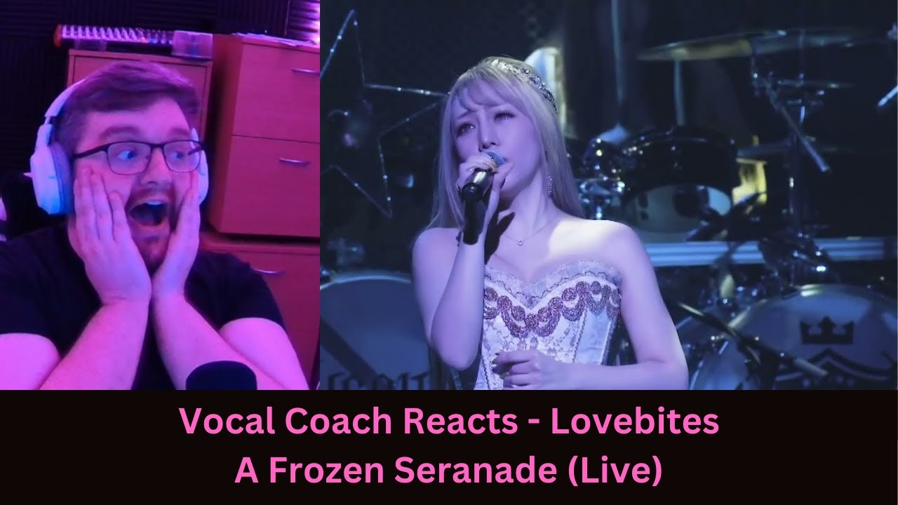 Реакция преподавателя вокала на песню LOVEBITES «Замороженная серенада» (Live)