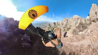 Speedflying Pillars Lower Launch in Utah!