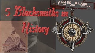 5 blacksmiths of history #history #blacksmithing #steel #american