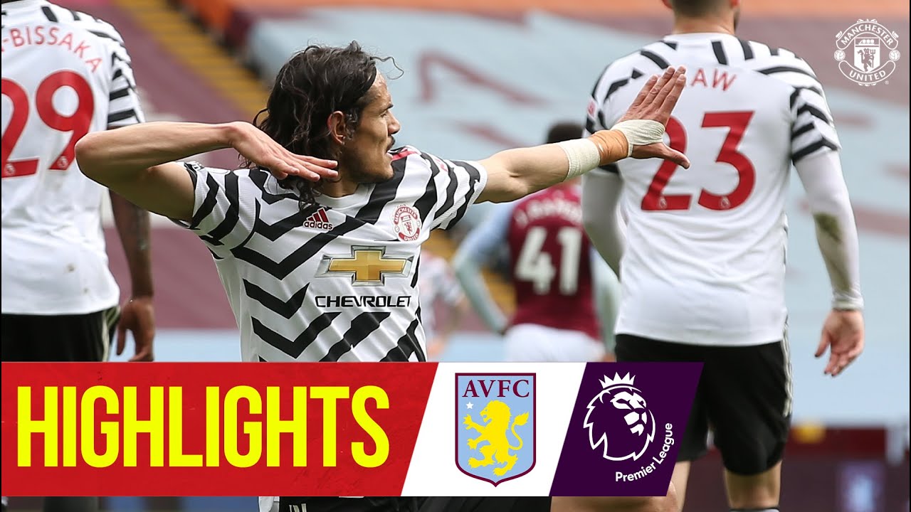 Fernandes, Greenwood & Cavani seal comeback win | Aston Villa 1-3 Manchester United | Premier League