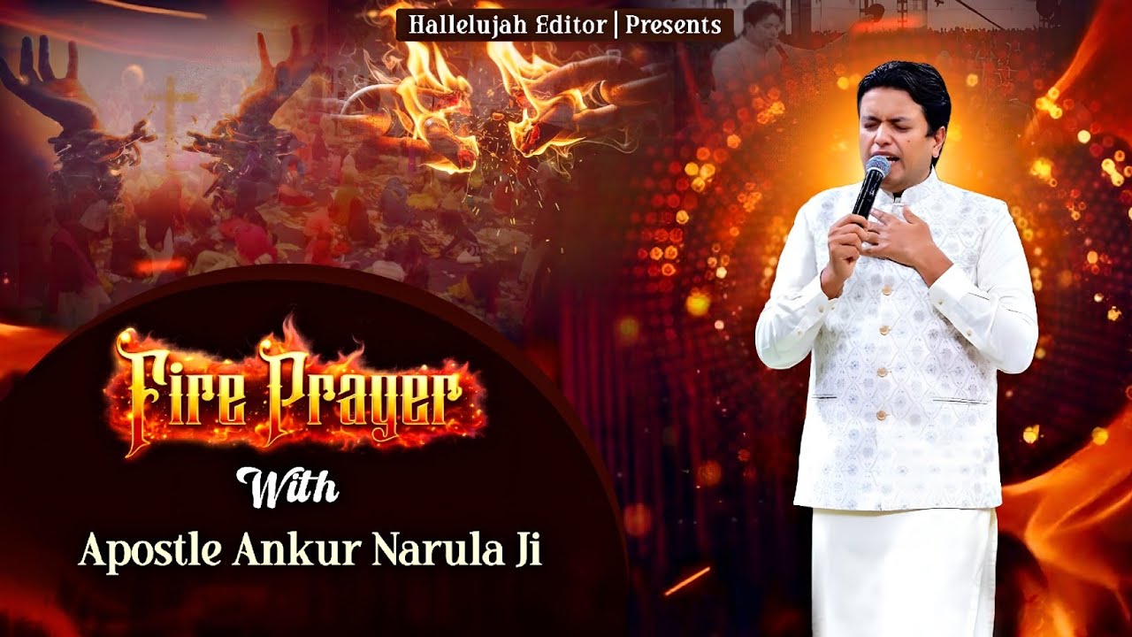 Holy Ghost Fire Prayer 🔥 ️ || With Apostle Ankur Narula Ji # ...