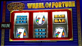 Wheel of Fortune Slot - Triple Cash - $10 Max Bet Bonus!