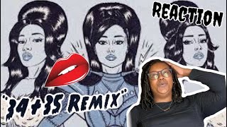 Ariana Grande - 34+35 (Remix / Lyric Video) ft. Doja Cat, Megan The Stallion | Reaction and Review
