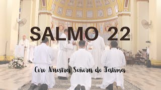 Vignette de la vidéo "SALMO 22 - EL SEÑOR ES MI PASTOR, NADA ME FALTA. CORO NSF, CAÑAVERAL"