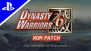 [PS2] DYNASTY WARRIORS 6 ROM PATCH