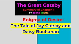 Summary Of Chapter 4 Of The Great Gatsby