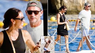 Christine Lampard and husband Frank soak up the sun during family holiday in the South of France