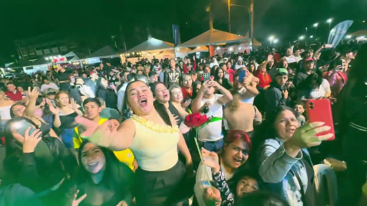 Grupo Azteka de Mexico en Vivo Presidente Franco Paraguay