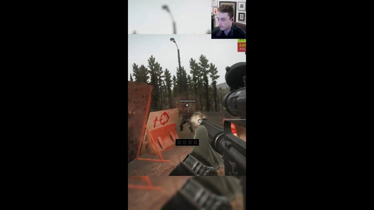 Unlucky timing at car extract in Tarkov