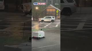 Robot gets stuck in Jersey City flooding