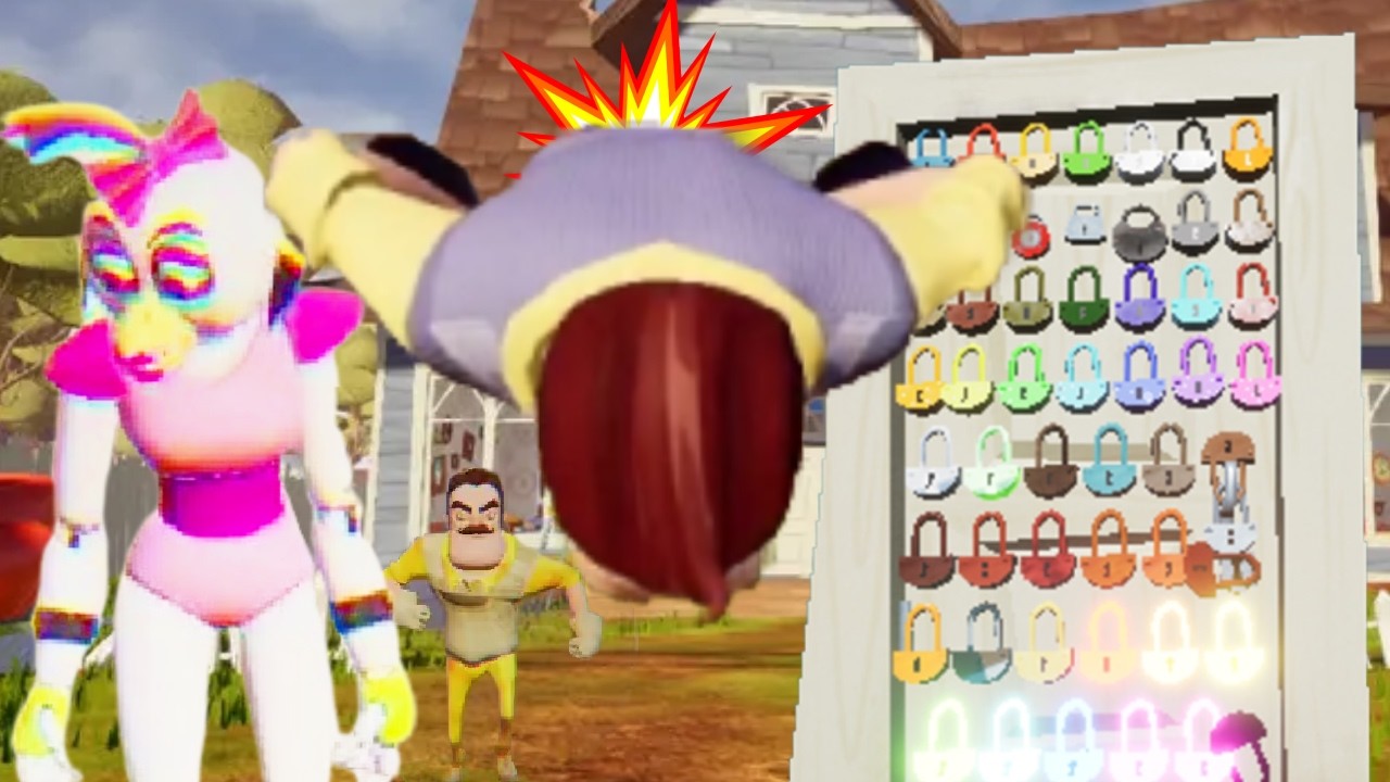 Играю в более странные моды для Hello Neighbor!!!
