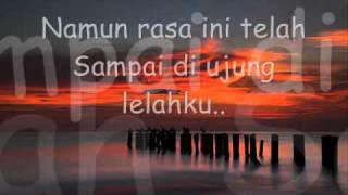 d'masiv - cinta sampai di sini with lyrics chords