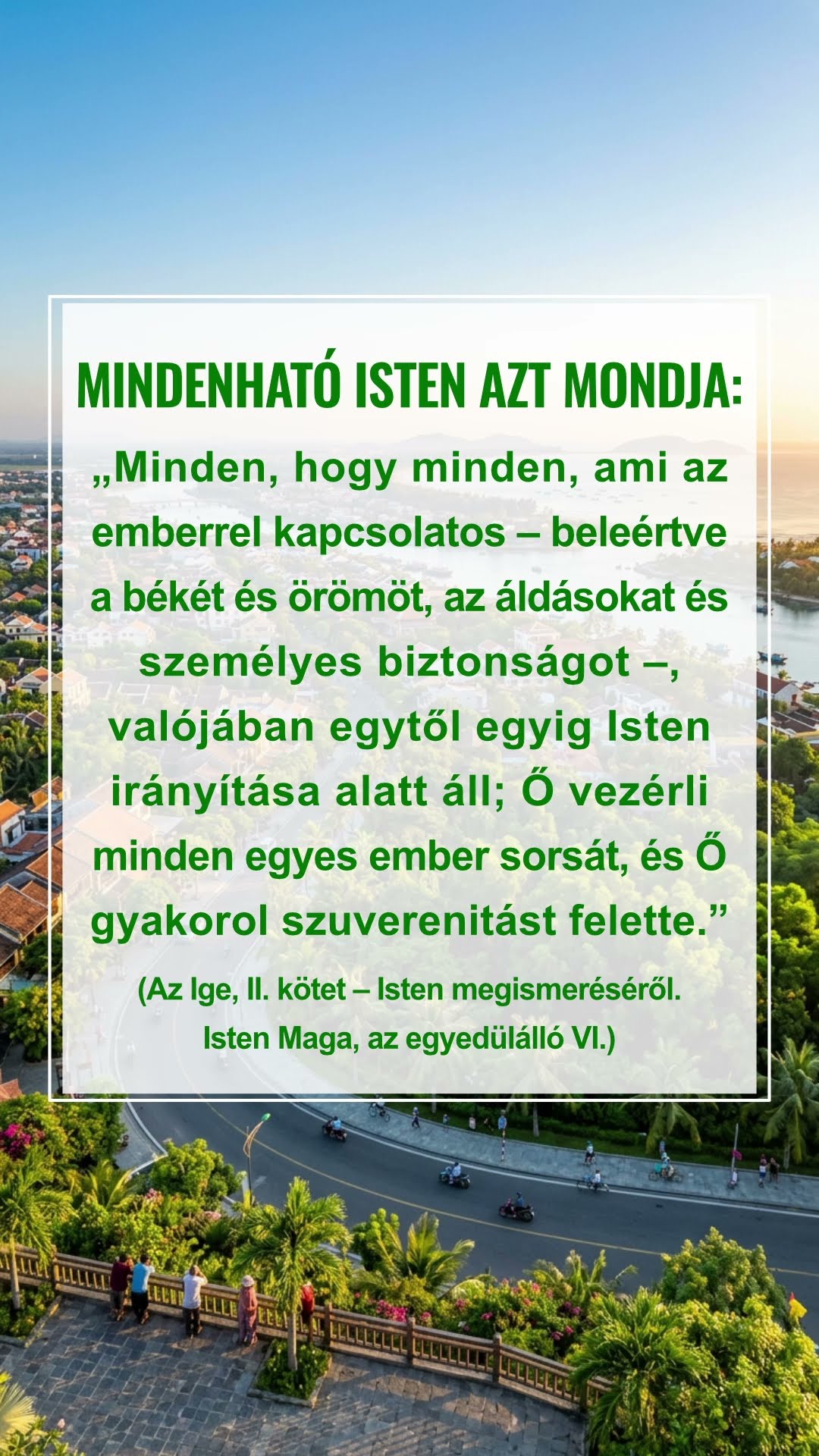 Isten azt akarja, hogy csendben olvassuk el a szavainak ezt a szakaszát