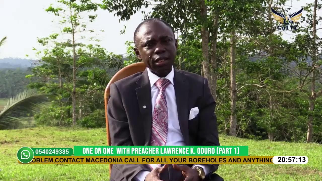 ONE ON ONE WITH PREACHER LAWRENCE ODURO (PART 1)