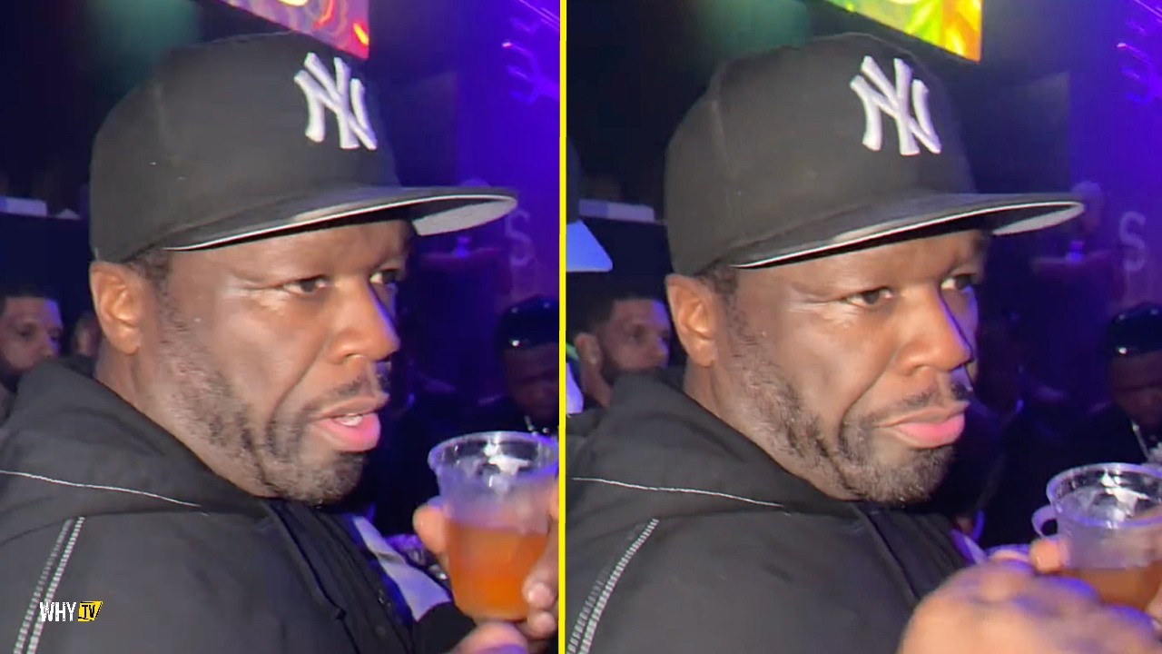 50 Cent Pulls Up to a NYC Club Like a Boss as Curtis Jackson and His Entire Crew Take Over the Night