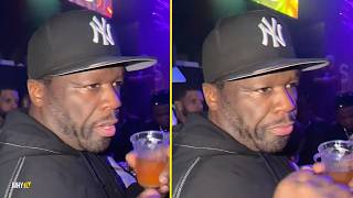 50 Cent Pulls Up In NYC Club Like A Boss Curtis Jackson Is Outside The Whole Crew Is Outside