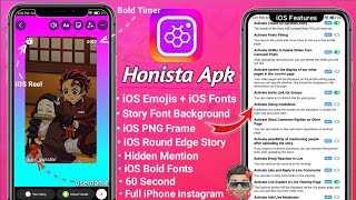 Share Reels Like iPhone In Honista with Timer + Username & 60 Second Story | Round edge PNG