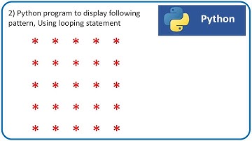 Python program to display following pattern,  Using single looping statement. #Softech_Hassan