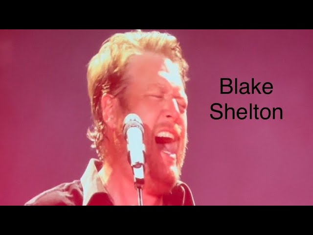 Blake Shelton - An unforgettable Concert!! - (Gwen Stefani) Watch and enjoy through my experience! class=