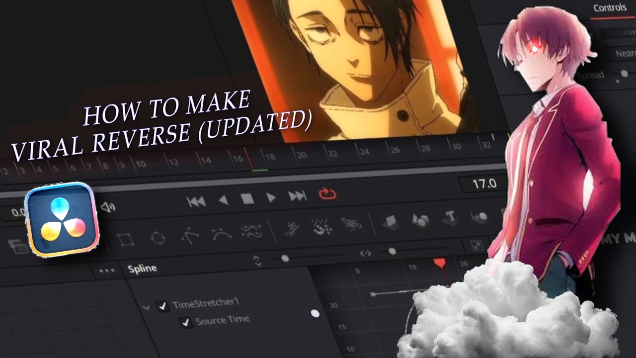 How To Make The Viral Speed Reverse edit in davinci resolve (UPDATED!)🔥🔥🔥