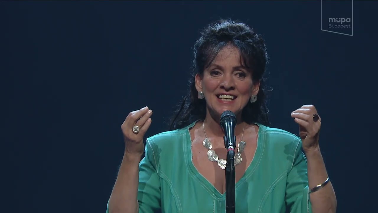 Lovász Irén: Köszöntők, János áldás. Gyógyító hang lemezbemutató koncert MÜPA, Budapest 2023. 10.08.