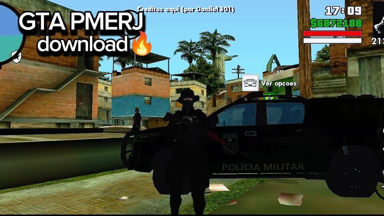 SAIU O MELHOR GTA PMERJ V1 DE TODOS OS TEMPOS 🚔 | DUBLAGEM + CASA BR🔥🥶