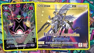 This Box is BROKEN! Digimon Infernal Ascension EX6 Unboxing!