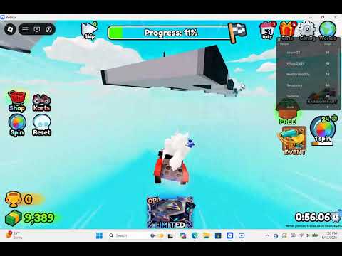 Let's Play Obby But You're on a Kart