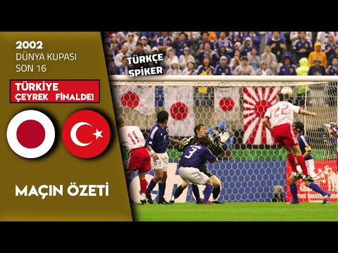 Türkiye 1-0 Japonya | 2002 Dünya Kupası Son 16 - Türkçe Spiker