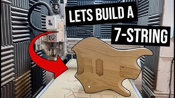 Building a 7 String Headless Multiscale Electric Guitar (PART 1)