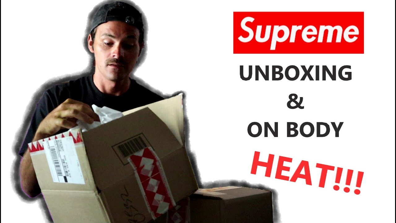 SUPREME UNBOXING! (SHAUN CRAWFORD & ZOO YORK)