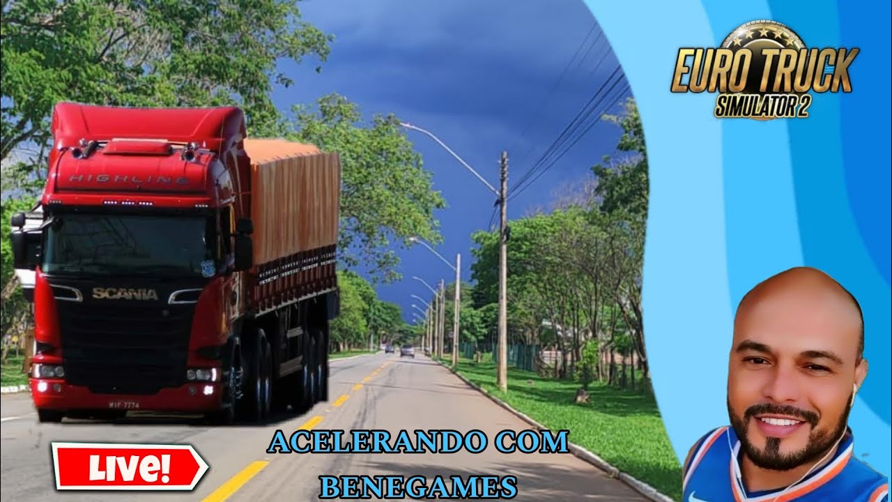  acelerando com benegames mapa br brasil ets 2 1 53 youtube
