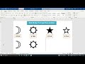 The fastest way to type Moon, Sun, and Star symbols in M.S Word using keyboard shortcuts.