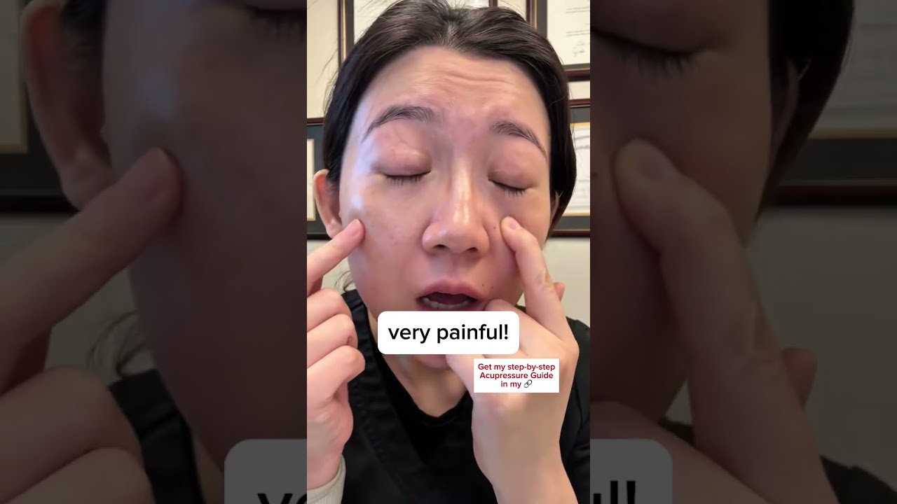 Reduce dark circles under your eyes naturally with acupressure