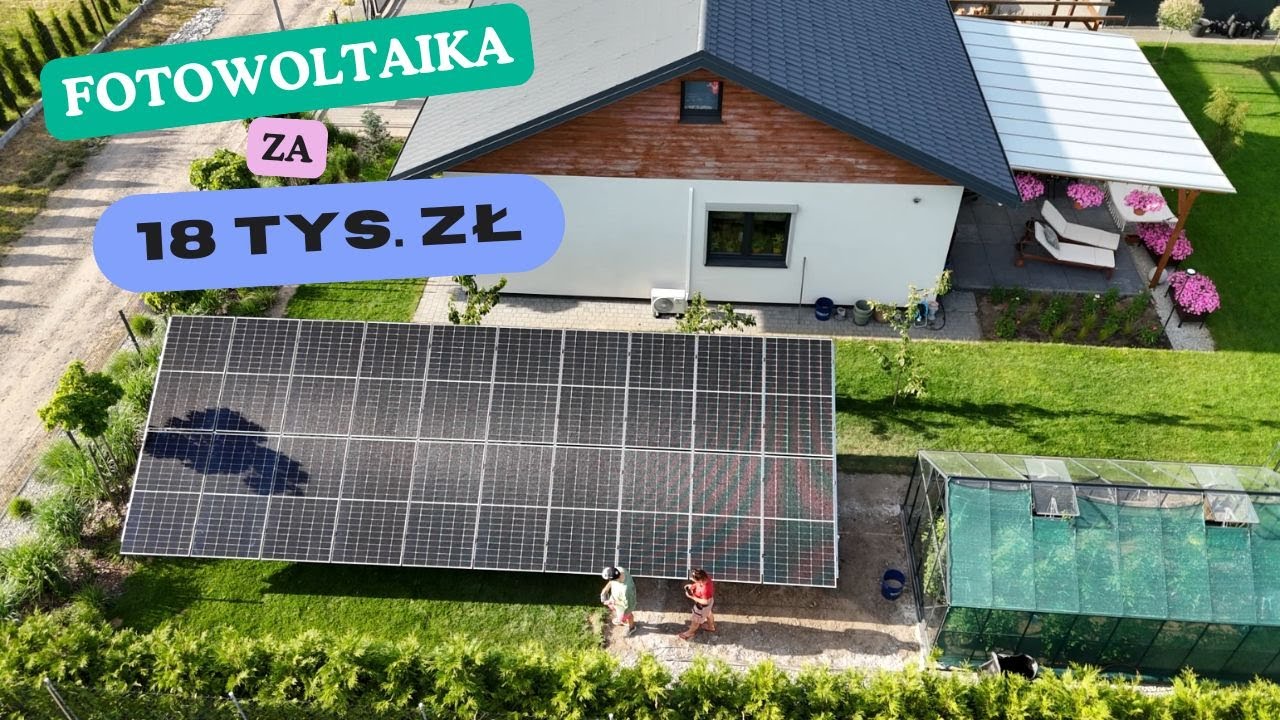 Instalacja fotowoltaiczna za 18 tysięcy złotych